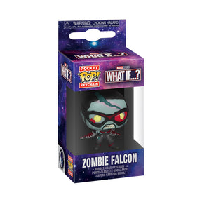 FUNKO POP POCKET POP KEYCHAIN MARVEL WHAT IF ZOMBIE FALCON