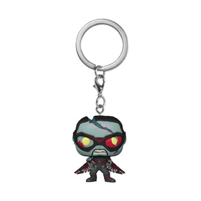 FUNKO POP POCKET POP KEYCHAIN MARVEL WHAT IF ZOMBIE FALCON