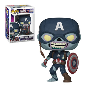 FUNKO POP MARVEL WHAT IF ZOMBIE CAPTAIN AMERICA 941