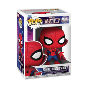 FUNKO POP MARVEL WHAT IF...? ZOMBIE HUNTER SPIDEY 945
