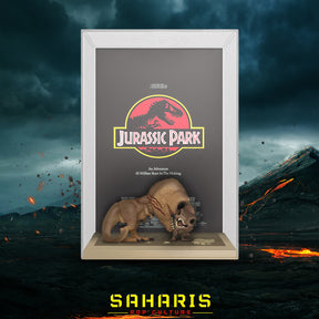 FUNKO POP MOVIE POSTERS MOVIES JURASSIC PARK TYRANNOSAURUS REX & VELOCIRAPTOR 03