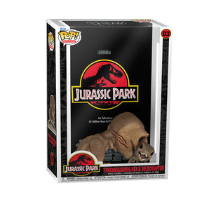 FUNKO POP MOVIE POSTERS MOVIES JURASSIC PARK TYRANNOSAURUS REX & VELOCIRAPTOR 03