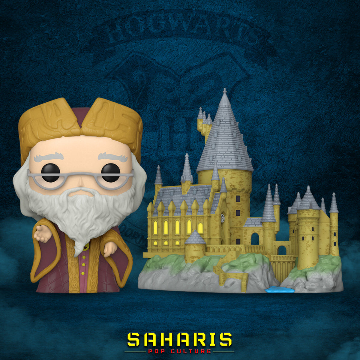 FUNKO POP MOVIES HARRY POTTER ALBUS DUMBLEDORE WITH HOGWARTS 27