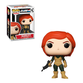 FUNKO POP RETRO TOYS G.I. JOE SCARLETT 74