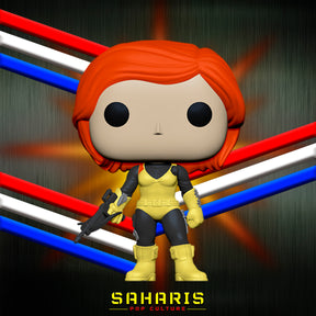 FUNKO POP RETRO TOYS G.I. JOE SCARLETT 74
