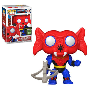 FUNKO POP RETRO TOYS MASTERS OF THE UNIVERSE MANTENNA 67 SPRING CONVENTION 2021 EXCLUSIVO SAHARIS