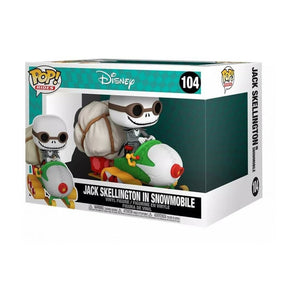 FUNKO POP RIDES DISNEY THE NIGHTMARE BEFORE CHRISTMAS JACK SKELLINGTON IN SNOWMOBILE 104
