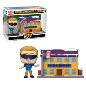 FUNKO POP TOWN ANIMATION SOUTH PARK ELEMENTARY WITH PC PRINCIPAL 24