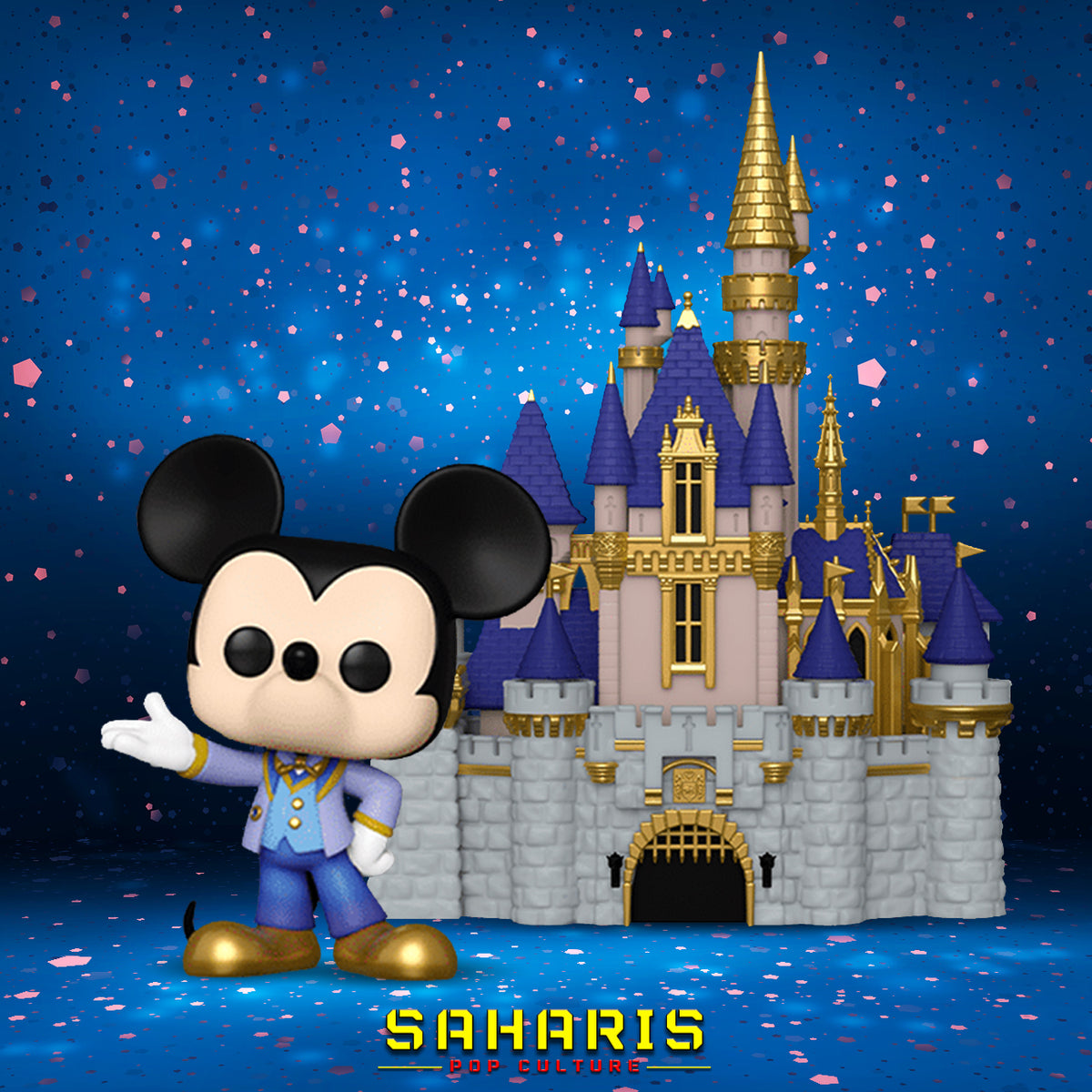 FUNKO POP TOWN WALT DISNEY WORLD 50 CINDERELLA CASTLE AND MICKEY MOUSE 26