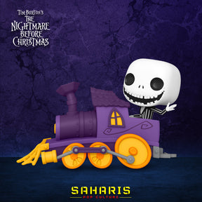 FUNKO POP TRAINS DISNEY THE NIGHTMARE BEFORE CHRISTMAS JACK SKELLINGTON IN ENGINE 07