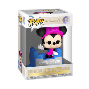 FUNKO POP WALT DISNEY WORLD 50 MINNIE MOUSE ON THE PEOPLEMOVER 1166