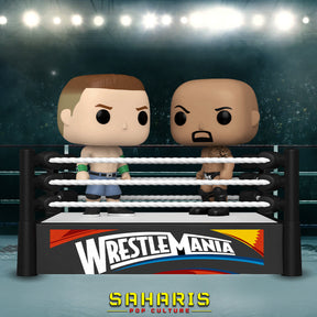 FUNKO POP WWE JOHN CENA AND THE ROCK 2 PACK