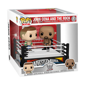 FUNKO POP WWE JOHN CENA AND THE ROCK 2 PACK