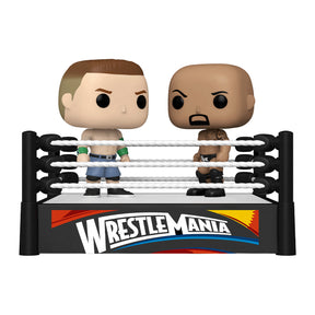 FUNKO POP WWE JOHN CENA AND THE ROCK 2 PACK