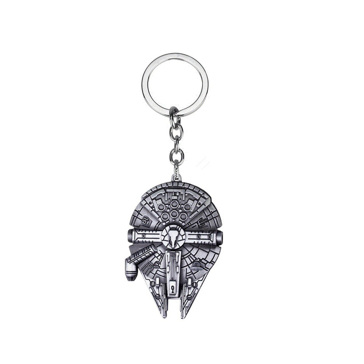 MONOGRAM LLAVERO MOVIES STAR WARS MILLENNIUM FALCON PEWTER