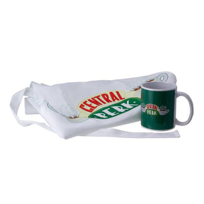 PALADONE TV FRIENDS CENTRAL PERK SET DE TAZA & DELANTAL