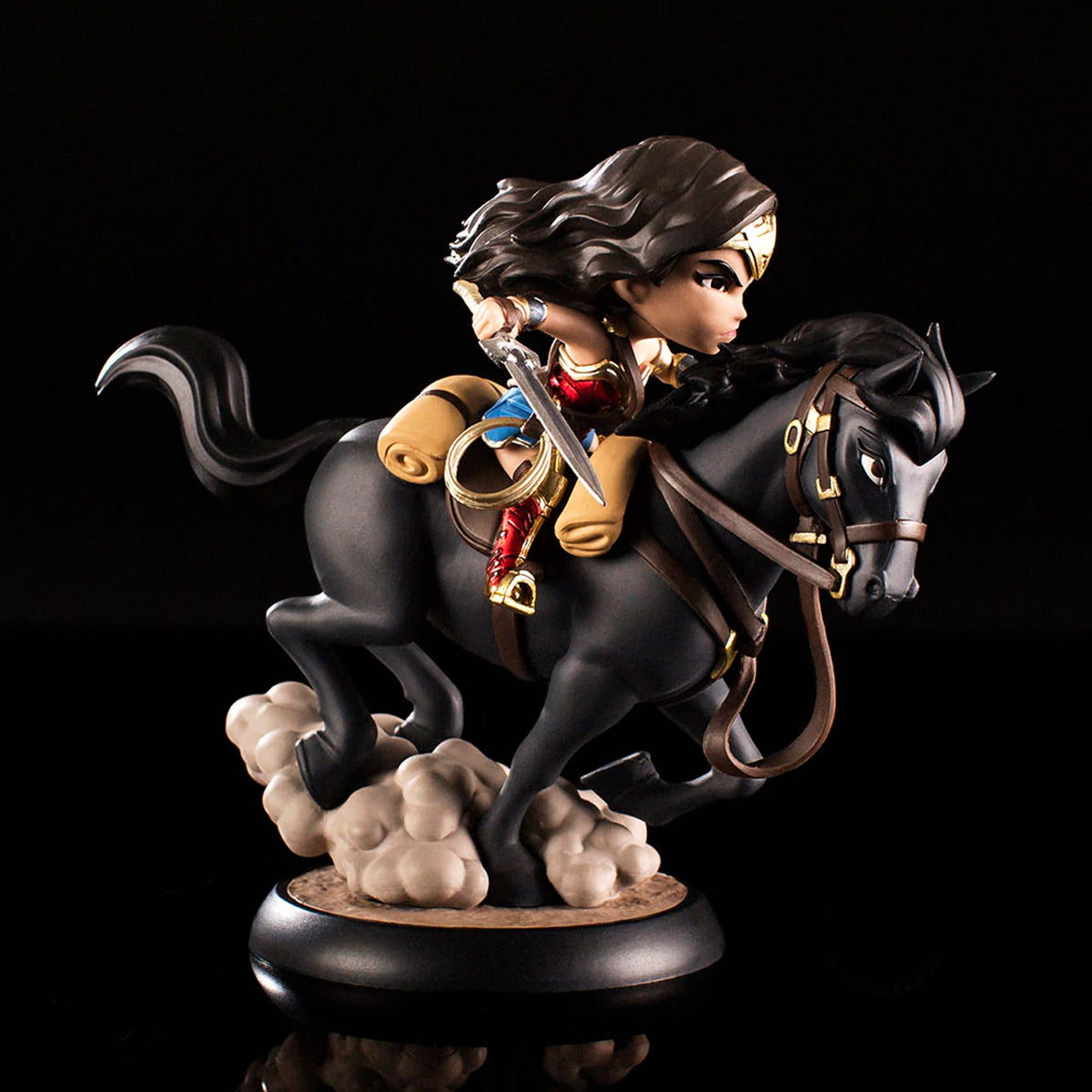 QMIX Q-FIG DC WONDER WOMAN ON HORSE