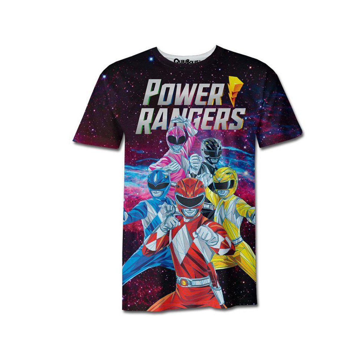 QUIUBOLEE PLAYERA TV POWER RANGERS UNIVERSE