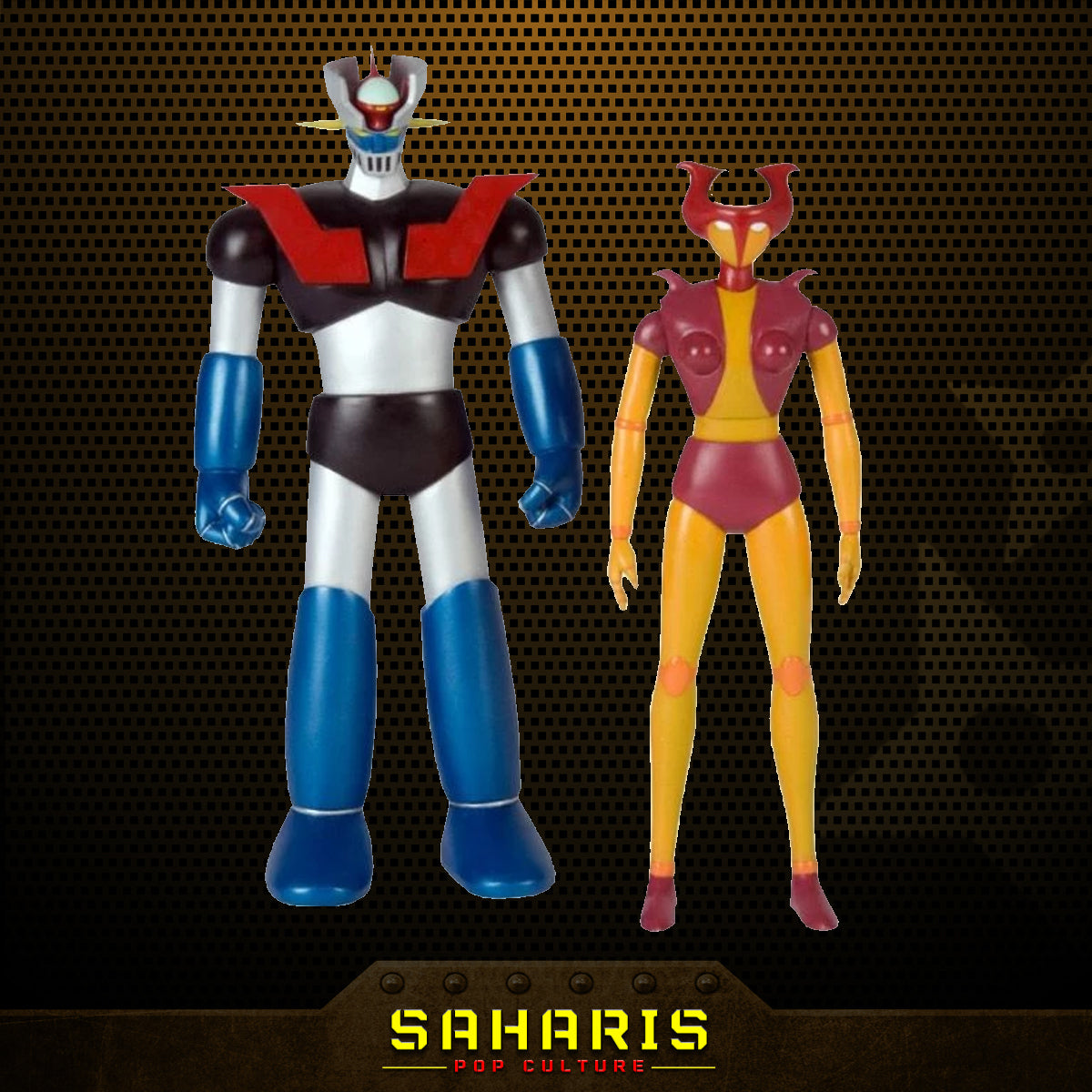 SD TOYS MERCHANDISING FIGURA ARTICULADA ANIME MAZINGER Z AND AFRODITA
