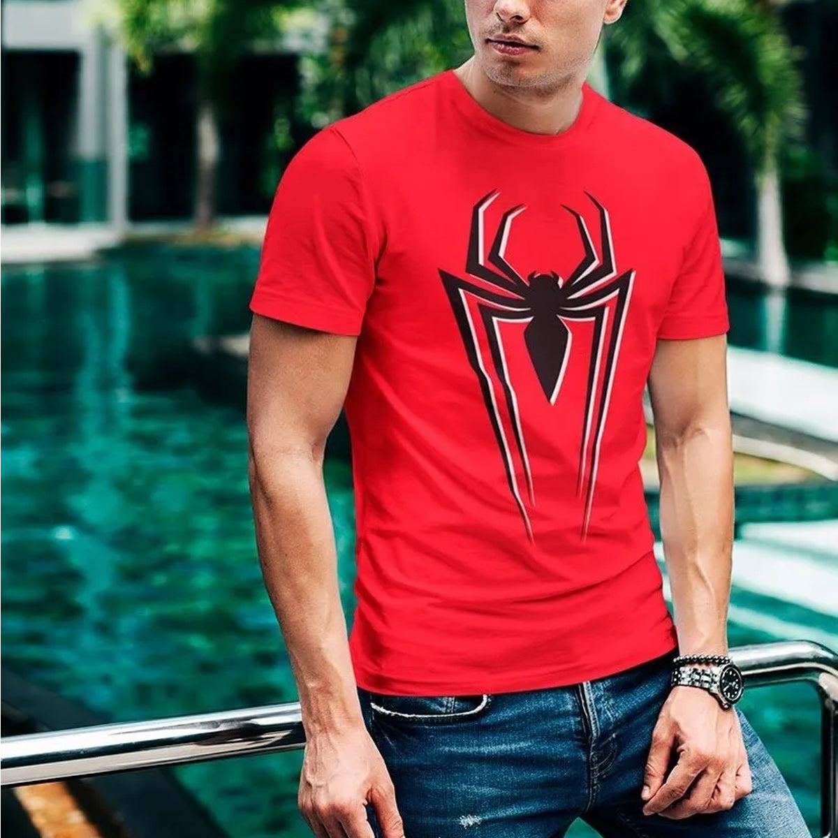 TOXIC PLAYERA MARVEL SPIDERMAN LOGO