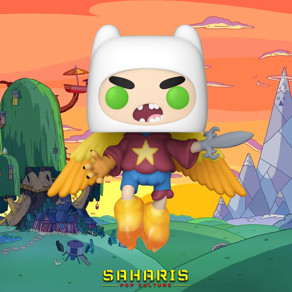 FUNKO POP ANIMATION CARTOON NETWORK ADVENTURE TIME FINN THE HUMAN 1077