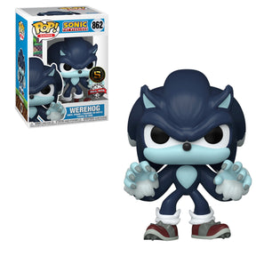 FUNKO POP GAMES SONIC THE HEDGEHOG WEREHOG 862 EXCLUSIVO SAHARIS