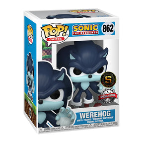 FUNKO POP GAMES SONIC THE HEDGEHOG WEREHOG 862 EXCLUSIVO SAHARIS