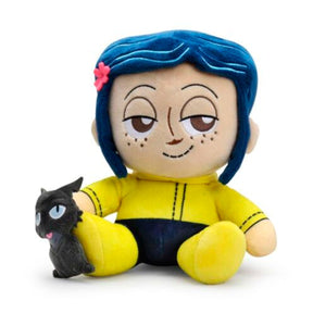 KIDROBOT CORALINE CORALINE AND THE CAT PLUSH